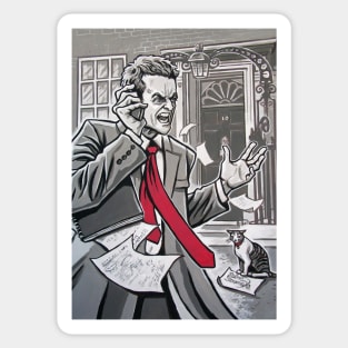 Malcolm Tucker Sticker